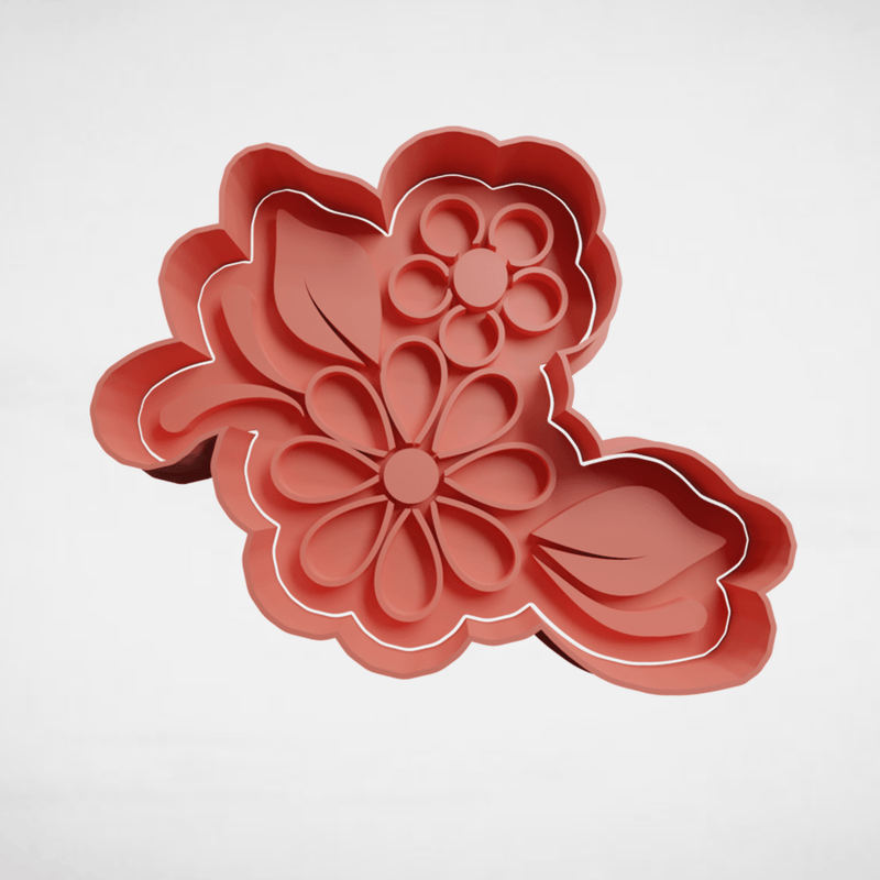 Margherite con foglie - 3d Selling