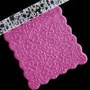 Mattarello in acrilico Mod fiorellini 16cm - 3d Selling