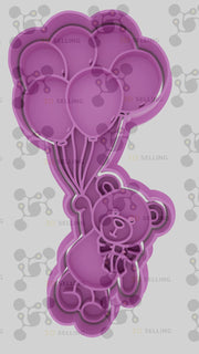 orsetto con palloncini - 3d Selling