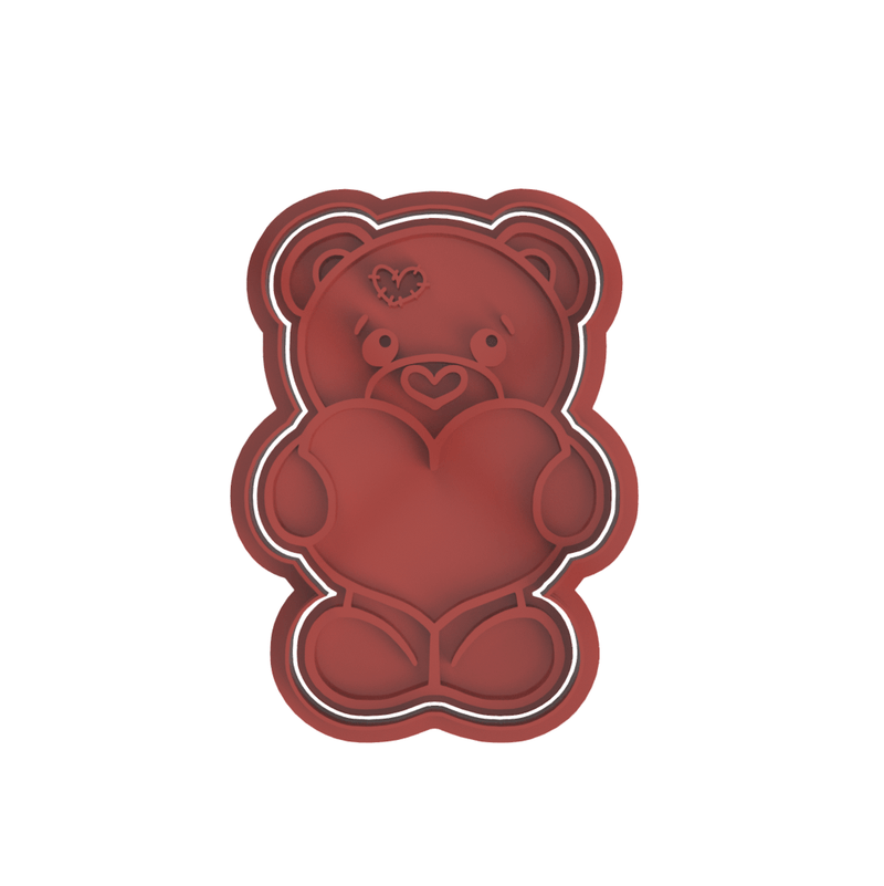 Orsetto del cuore 8,5cm - 3d Selling