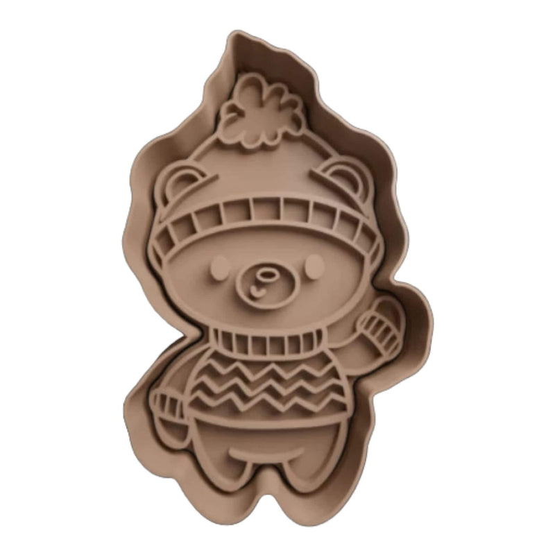 Orsetto di Natale cookie cutter - 3d Selling