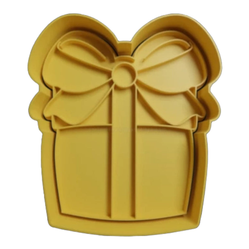 Pacco di Natale cookie cutter - 3d Selling