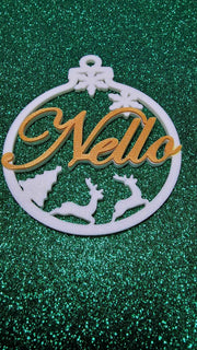 Pallina di Natale Personalizzabile - 3d Selling