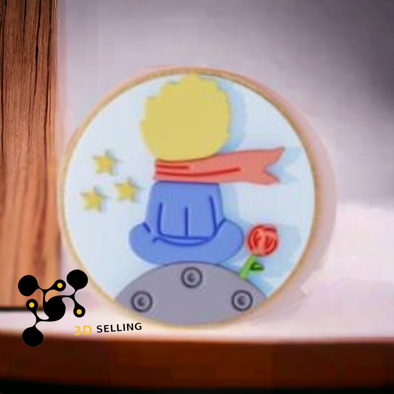 Piccolo Principe su pianeta scomponibile - 3d Selling