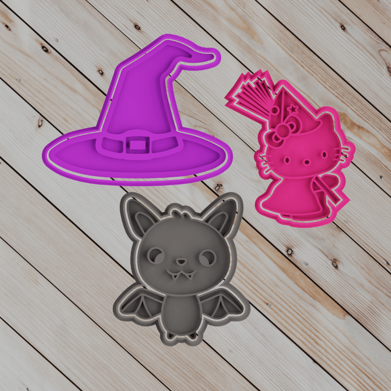 Set da 3 Halloween animato 8cm - 3d Selling