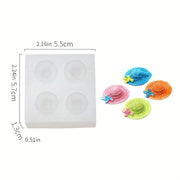 Stampo in silicone Cappellini di vimini - 3d Selling