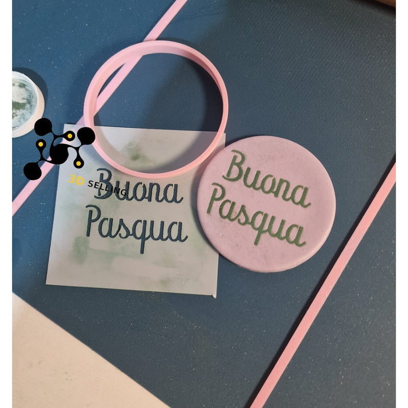 Stencil Buona Pasqua - 3d Selling