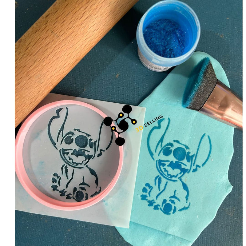 Stencil cartone animato - 3d Selling