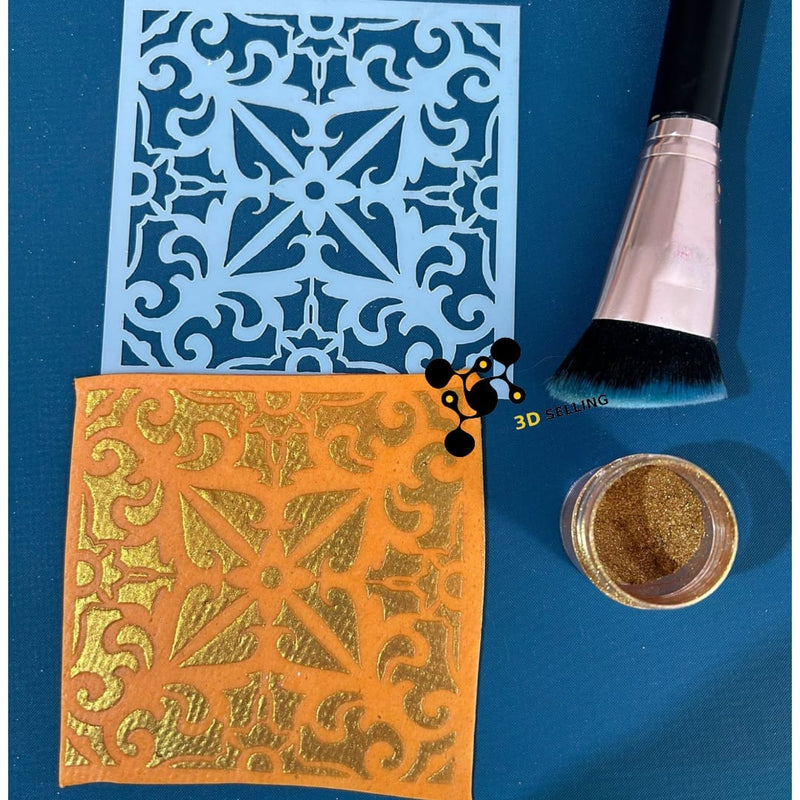 Stencil Maiolica Mod2 - 3d Selling