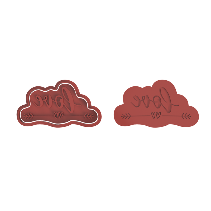 Love corsivo 9cm - 3d Selling