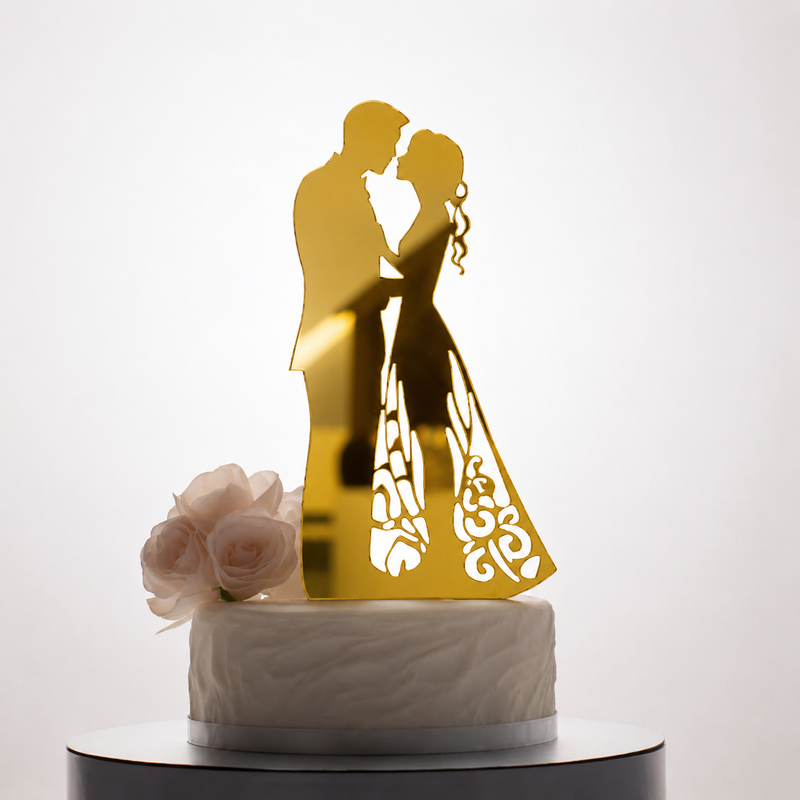 Cake topper Matrimonio sposi