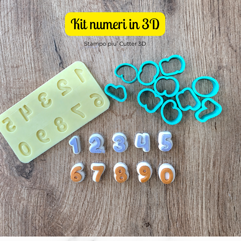 Kit Numeri in 3D