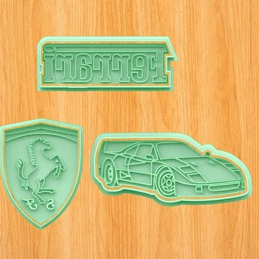 Kit 3 pezzi mod Ferrari