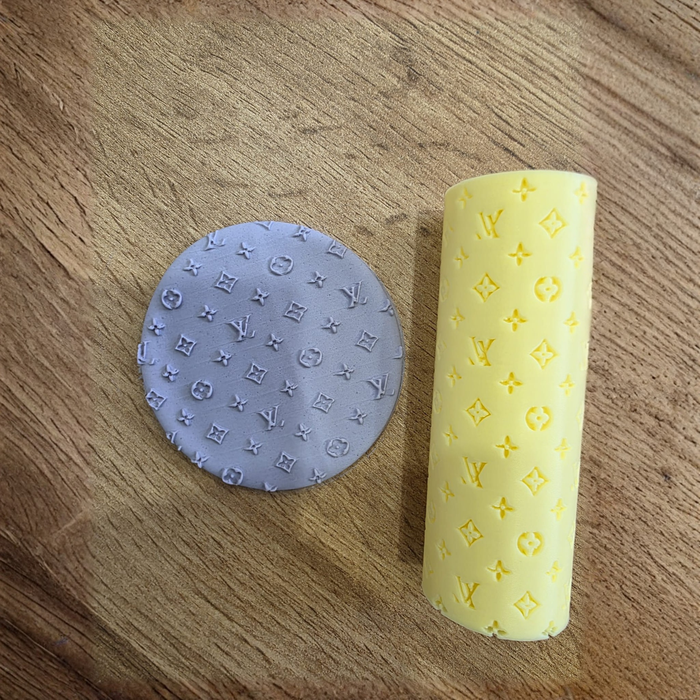 Nudelholzmuster Holzfliesen
