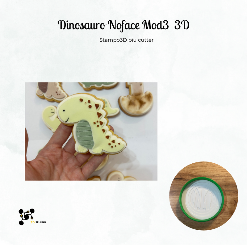 Dinosauro Noface Mod3 3D