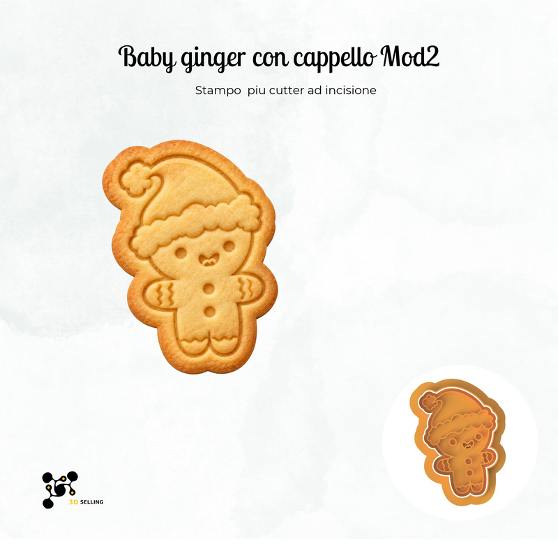 Gingerbread con cappello