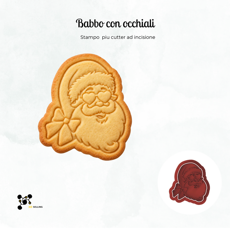 Viso Babbo Natale