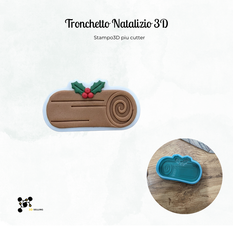 Tronchetto Natalizio 3D