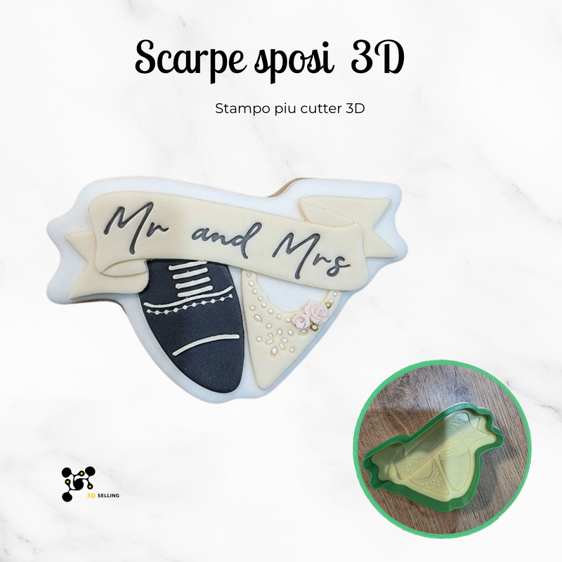 3D-gedruckte Hochzeit