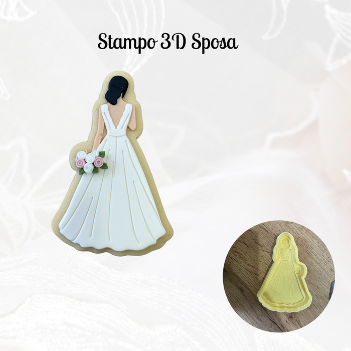 Sposi stampo in 3D sposa