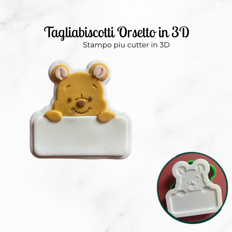 orsetto mod4 stampo in 3D