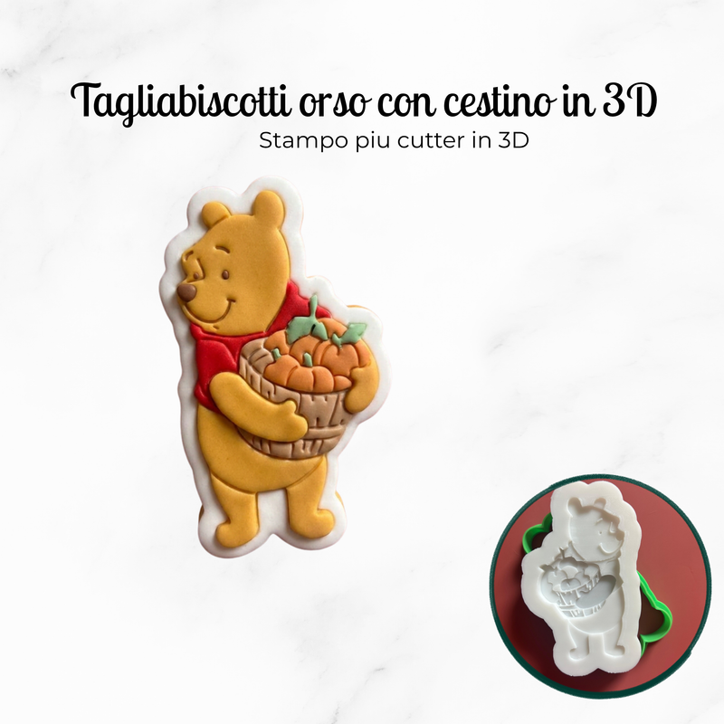 orsetto mod3 stampo in 3D