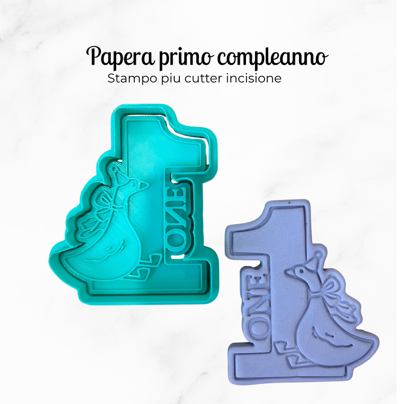 Papera con numero 1