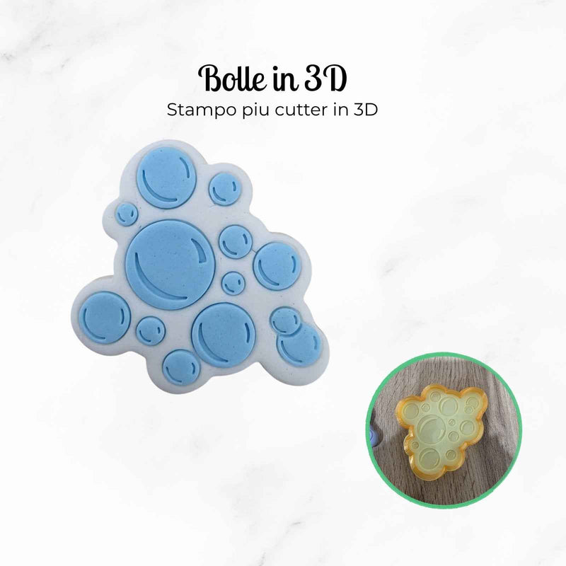 Bolle di sapone in 3D