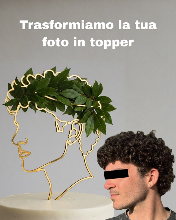 Cake topper Personalizzato