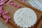 Alfabeto Lovely (box inclusa) cookie cutter formina tagliabiscotti - 3d Selling