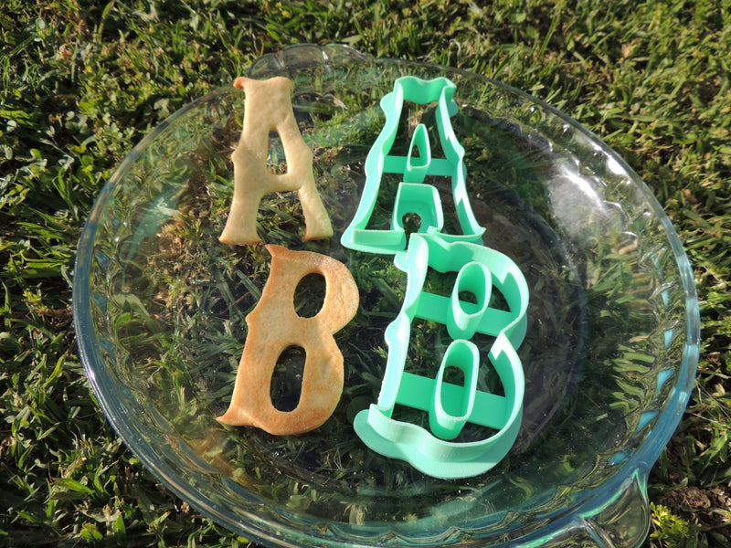 Alfabeto Mod Circus cookie cutter formina tagliabiscotti - 3d Selling