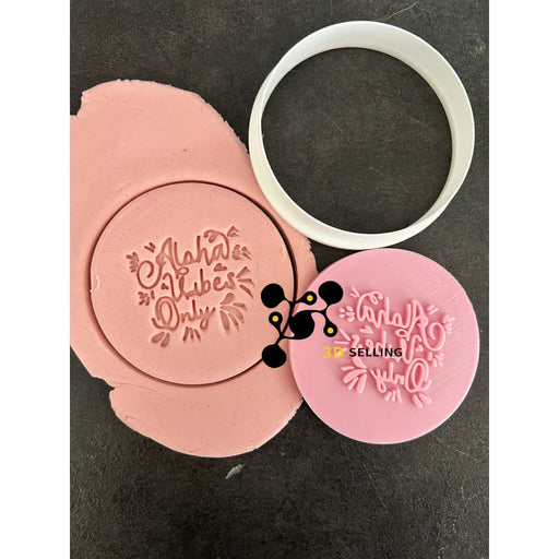 Selling 3D Casa, arredamento e bricolage:Articoli per cucina e bar:Accessori per pasticceria:Altro accessori per pasticceria Aloha Vibes cookie cutter formina tagliabiscotti