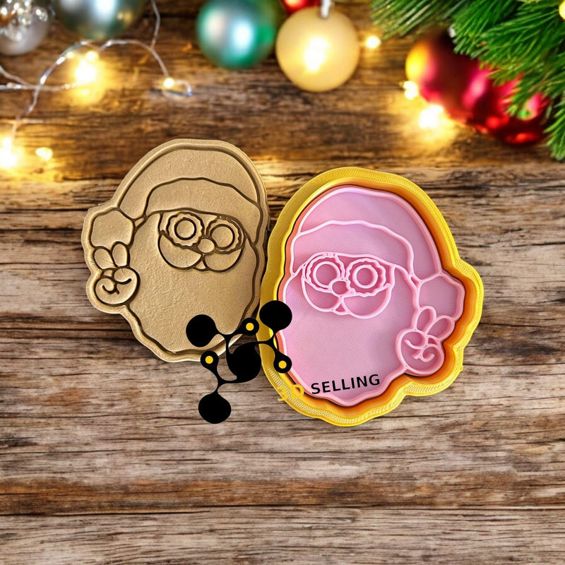 Babbo Natale con occhiali - 3d Selling