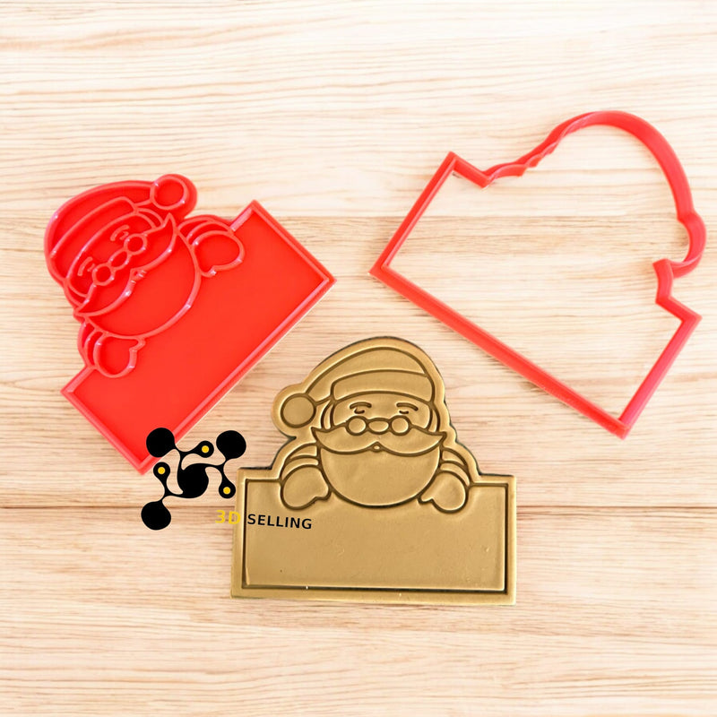 Babbo Natale Segnaposto 9cm - 3d Selling