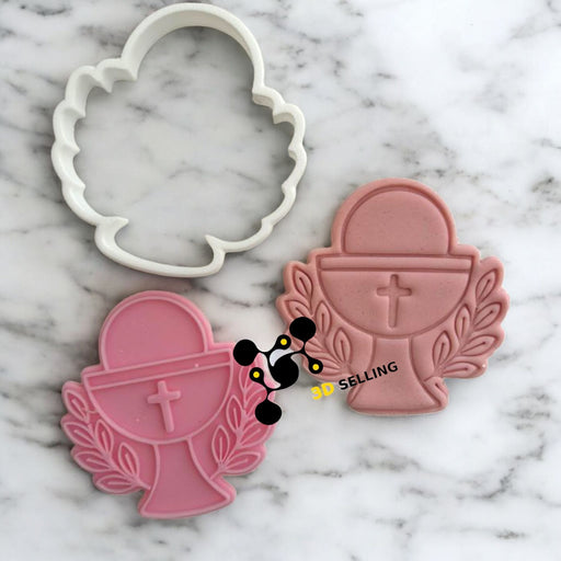 Selling 3D Casa, arredamento e bricolage:Articoli per cucina e bar:Accessori per pasticceria:Altro accessori per pasticceria Calice con foglie