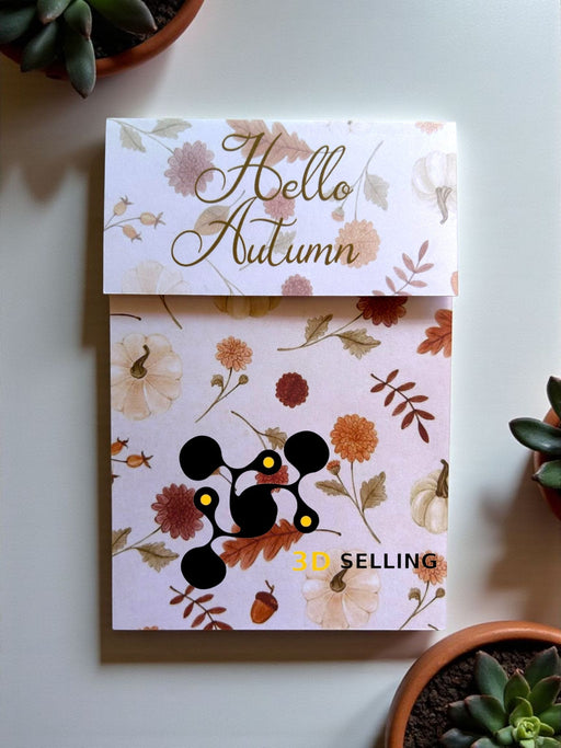 Selling 3d Casa, arredamento e bricolage:Articoli per cucina e bar:Accessori per pasticceria:Altro accessori per pasticceria Chiudibusta Autunno in cartoncino – 5, 10, 15 o 20 pezzi
