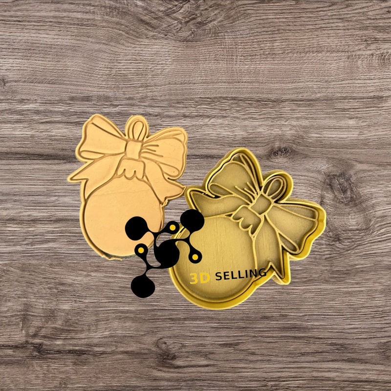 Pallina di Natale con fiocco - 3d Selling