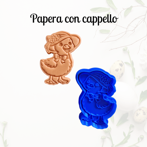 Selling 3d Casa, arredamento e bricolage:Articoli per cucina e bar:Accessori per pasticceria:Altro accessori per pasticceria Papera con cappello