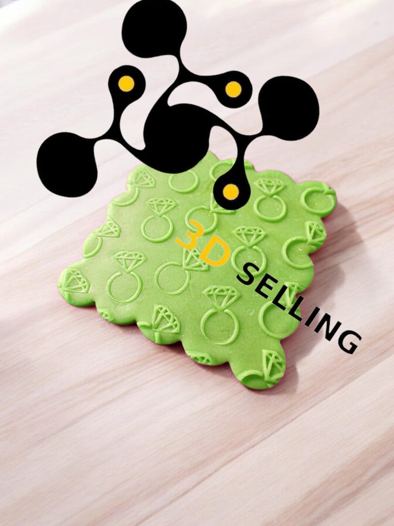 Pattern 10*10 in acrilico anelli - 3d Selling