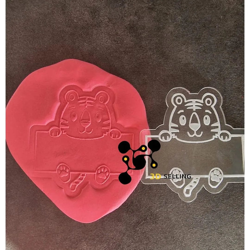Segnaposto in acrilico + cutter Tigre - 3d Selling