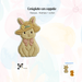 Selling 3d Casa, arredamento e bricolage:Articoli per cucina e bar:Accessori per pasticceria:Altro accessori per pasticceria Stampo coniglio con cappello
