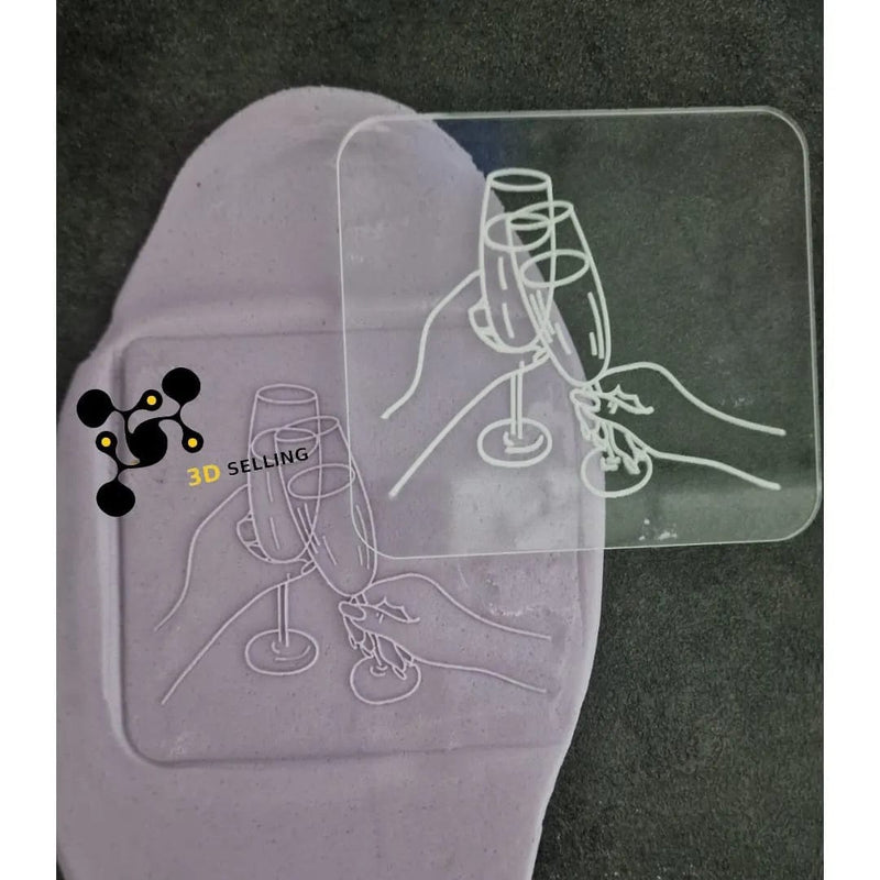 Stampo in acrilico + cutter Brindisi - 3d Selling