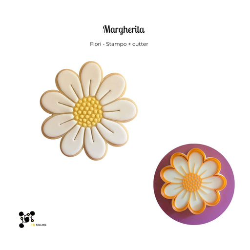 Selling 3d Casa, arredamento e bricolage:Articoli per cucina e bar:Accessori per pasticceria:Altro accessori per pasticceria Stampo per biscotti margherita