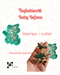 Selling 3d Casa, arredamento e bricolage:Articoli per cucina e bar:Accessori per pasticceria:Altro accessori per pasticceria Tagliabiscotti Baby Befana – Set Stampo + Cutter ad incisione