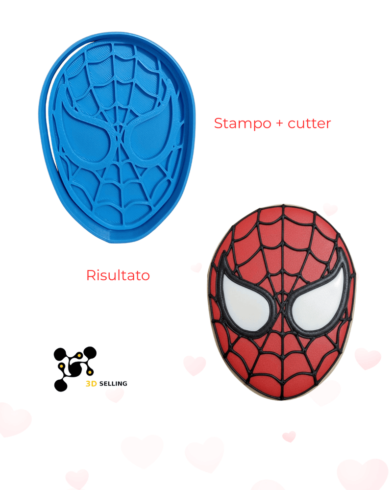 Selling 3d Casa, arredamento e bricolage:Articoli per cucina e bar:Accessori per pasticceria:Altro accessori per pasticceria Tagliabiscotti super eroe ragno