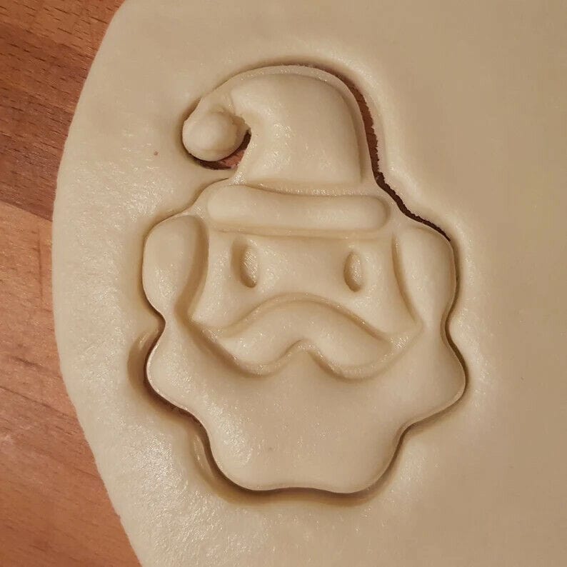 Taglierino per biscotti di Babbo Natale cookie cutter natalizio tagliabiscotti - 3d Selling