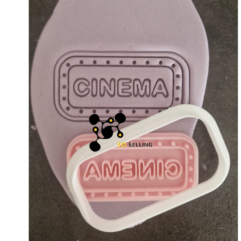 Targhetta cinema - 3d Selling