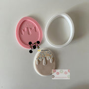 Uovo di Pasqua effetto 3D 8.5cm - 3d Selling