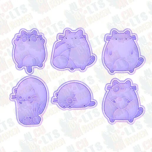 Gatto meme cookie cutter formina tagliabiscotti pasta di zucchero meme gatti - 3d Selling