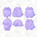 selling 3d Casa, arredamento e bricolage:Articoli per cucina e bar:Accessori per pasticceria:Formine e stampi per biscotti 1 pezzo Gatto meme cookie cutter formina tagliabiscotti pasta di zucchero meme gatti